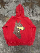 Load image into Gallery viewer, DOG HEAD MANIA HOODIE (RED)