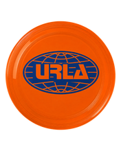 Load image into Gallery viewer, URLA GLOBE LOGO FRISBEE (ORANGE)