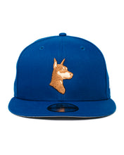 Load image into Gallery viewer, DOG HEAD NEW ERA SNAPBACK (ROYAL BLUE)