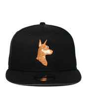 Load image into Gallery viewer, DOG HEAD NEW ERA SNAPBACK (BLACK)