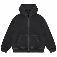 Load image into Gallery viewer, DOG HEAD ZIP UP  HOODIE